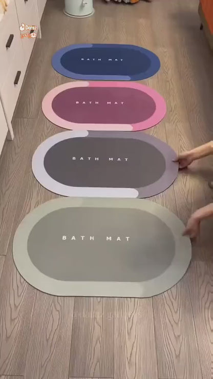 Super Absorbent Anti-Slip Bathroom Mat – Quick Dry, Strong Grip & Ultimate Comfort